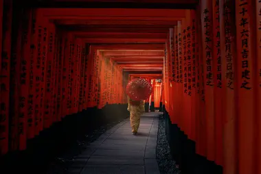 Fushimi Inari Shrine in Kyoto