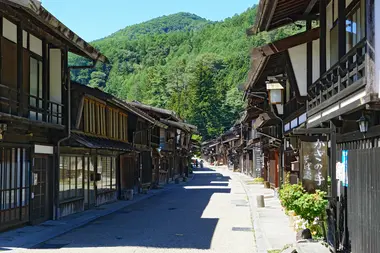 Narai-juku in Nagano on the Nakasendo Trail