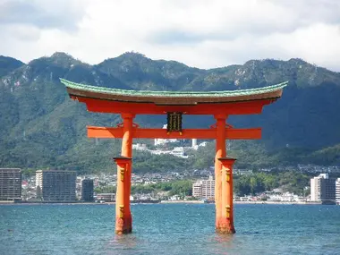 Torii of Itsukushima Shrine