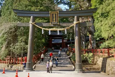 Le torii du Futarasan jinja