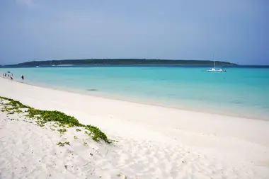 La playa Yonahamae en Miyakojima