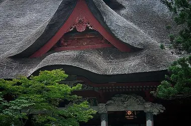 Le sanctuaire Sanji gôsaiden sur le mont Haguro, Yamagata