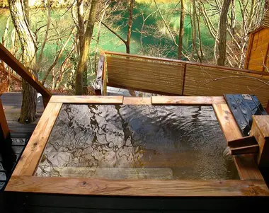 Onsen extérieur à Kinugawa onsen