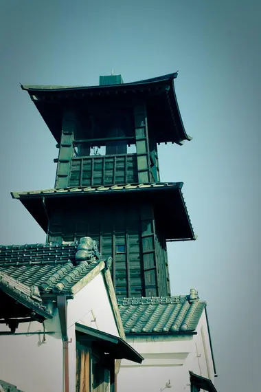 L'architecture de Kawagoe, située à une trentaine de minutes de la capitale