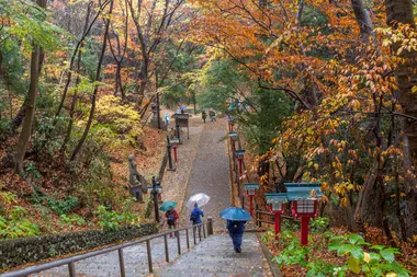 Le mont Takao, près de Tokyo.