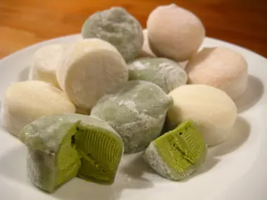 Mochi à la glace au thé vert