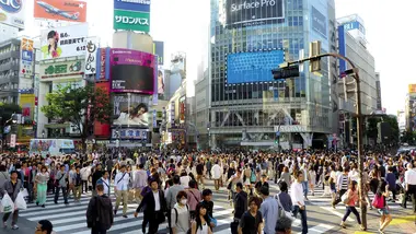 Shibuya crossing à Tokyo