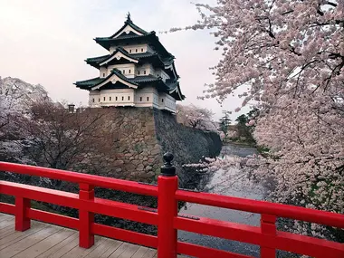 Le château d'Hirosaki