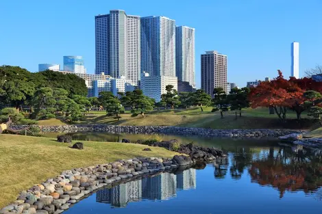 Giardini Hamarikyu: uno di Tokyo deve essere visto