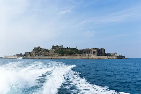 La isla fantasma de Gunkanjima. Antigua mina de carbón, albergaba a más de 5.300 trabajadores