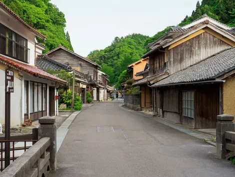 Das Bergbaudorf Iwami Ginzan, dessen Silberminen von der UNESCO klassifiziert sind