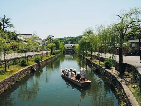 Kurashiki está llena de canales y calles pintorescas: ¡una ciudad romántica que vale la pena visitar!