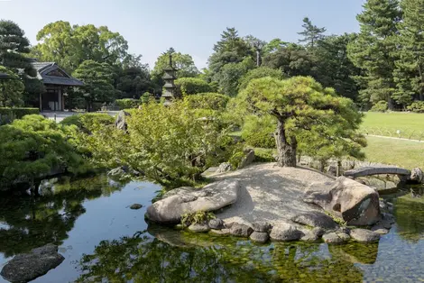 Giardino Korakuen, uno dei tre giardini giapponesi più belli, insieme al castello di Okayama