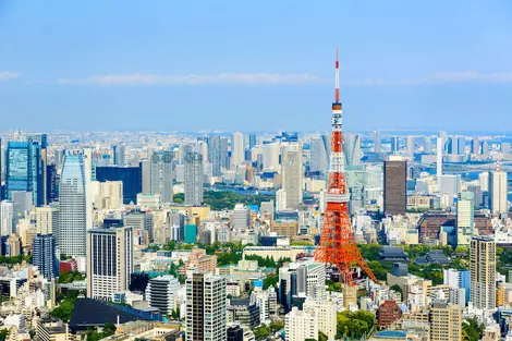 Tokyo tower and Roppongi cultural district