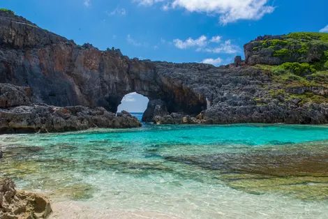 plage paradisiaque des îles de Tokyo