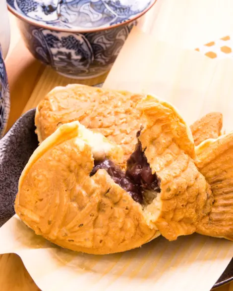 Taiyaki, friandise japonaise en forme de poisson