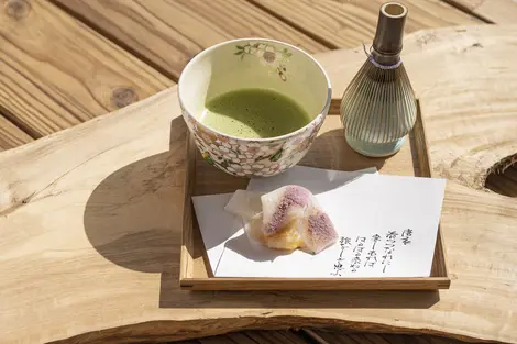 Tea ceremony and Wagashi