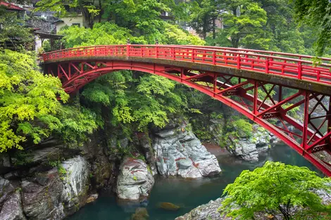 Pont Toryu sur la rivière Arakawa, Chichibu