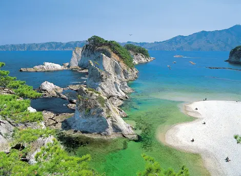 Plage de Jôdoga ("Plage de la Terre Pure"), Iwate