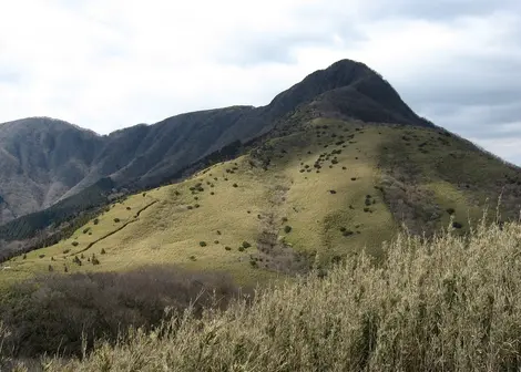 Le mont Kintoki vu près du col Yagurazawa