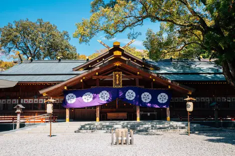 Sanctuaire Sarutahiko à Ise, département de Mie