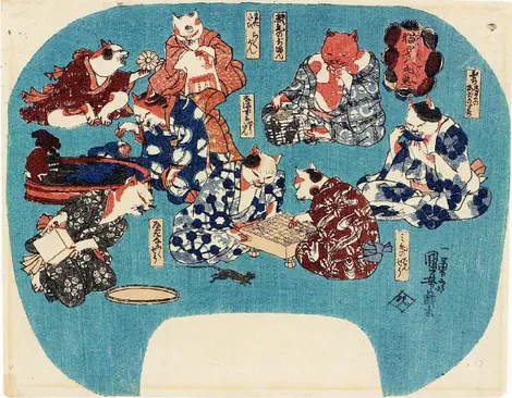 Painted on a canvas or a fan, engraved or illustrated, the 12,000 works of Ota museum reflect everyday life in the Edo period.