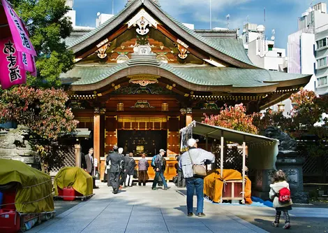 En plus du parc et du zoo, le quartier de Ueno est rempli de temples et de sanctuaires. 