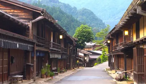 Tsumago an old postal town.