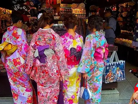 Le yukata, kimono léger