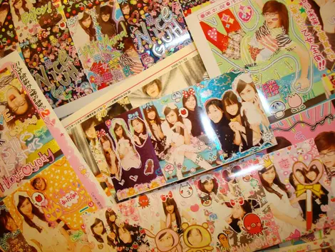 The Purikura whose Purikura no Mecca of Shiuya, take photos that can be modified at will.