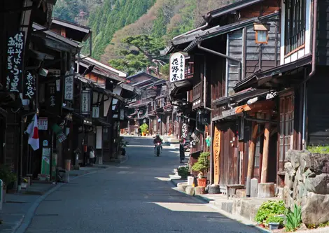 Une des charmantes petites rues de Narai Juku