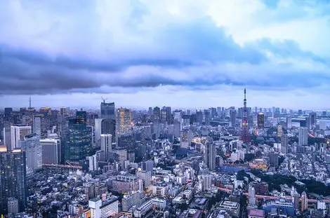 Vue depuis la Roppongi Hills Mori Tower.