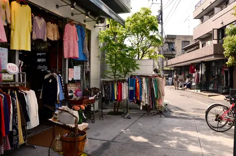 Daikanyama, district of flea market