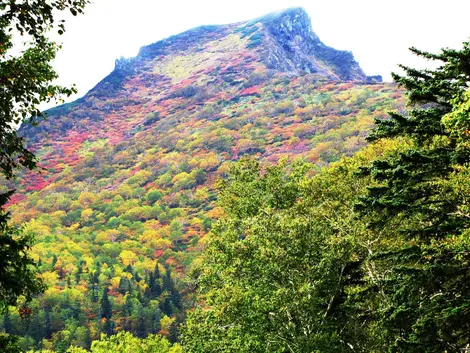 Le Mont Kuro à l'automne