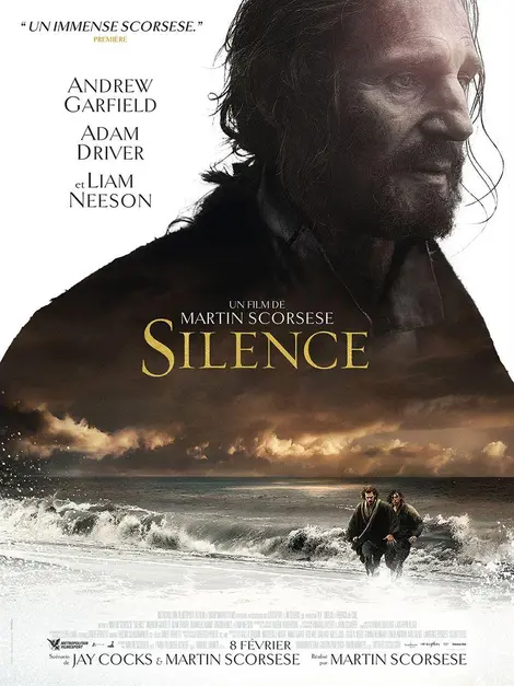 Poster from the movie Silence by Martin Scorsese