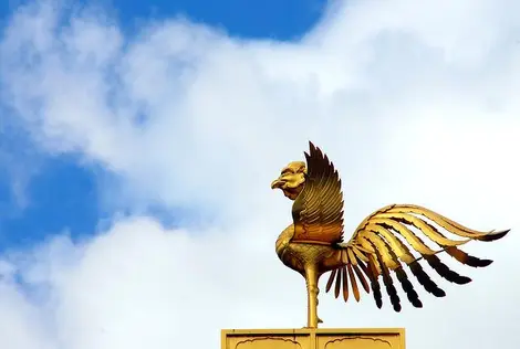 L'oiseau du pavillon d'or, à Kyoto