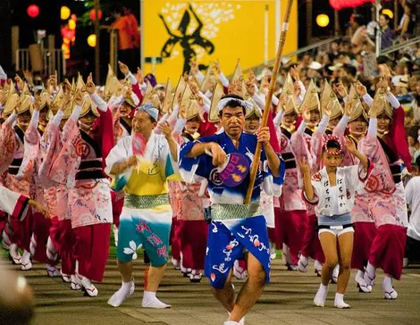 L'Awa Odori à Tokushima