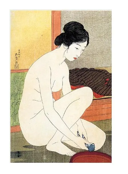 Nu après le bain Hashiguchi Goyo 