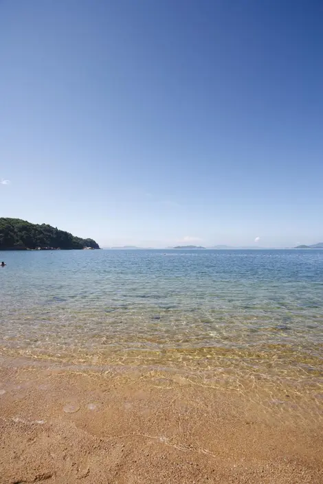 la playa Katsuraga-hama, al sur de Hiroshima.