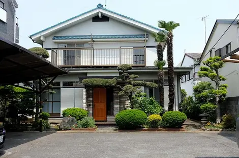 Casa japonesa en el barrio de Mitaka, en Tokyo.