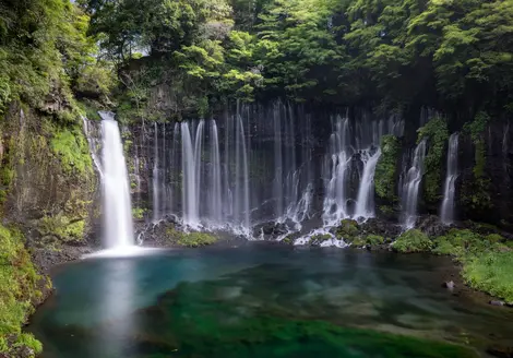 Les cascades Shiraito no Taki