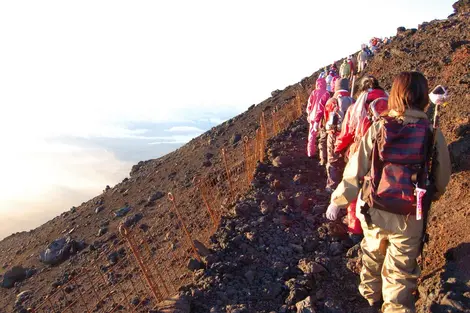 Chemins de randonnée du mont Fuji