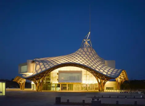 Centre Pompidou-Metz de nuit, 2010_1024