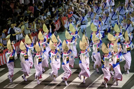 Le festival Awa odori à Tokushima