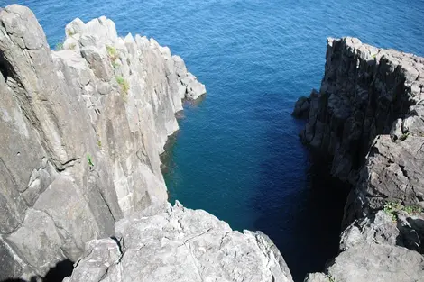 Vue du haut de la falaise Tojinbo