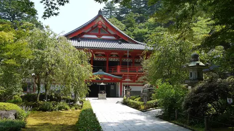 Le Pavillon d’or (Kondō kaō-den) du temple Natadera