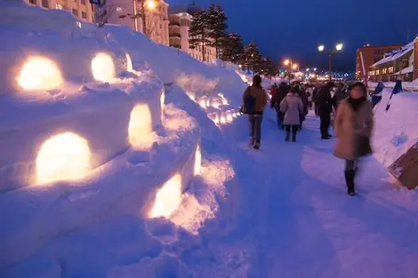 Otaru_Yuki_Akari_no_Michi