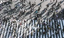 Foule à Shibuya