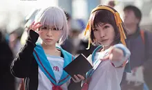 Cosplay "La mélancolie de Haruhi Suzumiya"