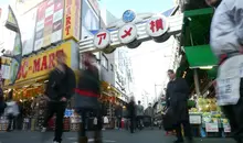 Ameyoko, la plus célèbre des street food de Tokyo